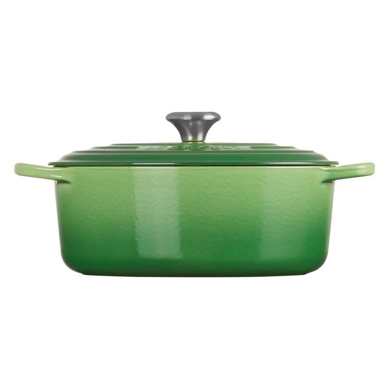 Le Creuset Cast Iron Oval Casserole 29cm - Bamboo Green image number 0